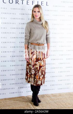 Madrid, Espagne. 17 Oct, 2019. Helen Svedin lors de la présentation de la campagne d'automne de Cortefiel à Los Gallos. Madrid, 17.10.2019 | Conditions de crédit dans le monde entier : dpa/Alamy Live News Banque D'Images