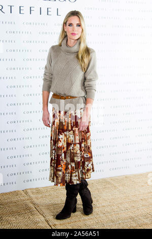 Madrid, Espagne. 17 Oct, 2019. Helen Svedin lors de la présentation de la campagne d'automne de Cortefiel à Los Gallos. Madrid, 17.10.2019 | Conditions de crédit dans le monde entier : dpa/Alamy Live News Banque D'Images