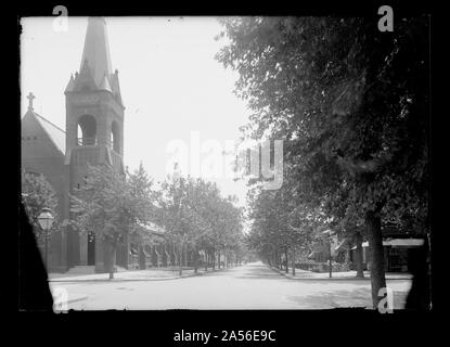 Avis de 3e et une rue, S.E., à l'montrant la sur le coin Banque D'Images