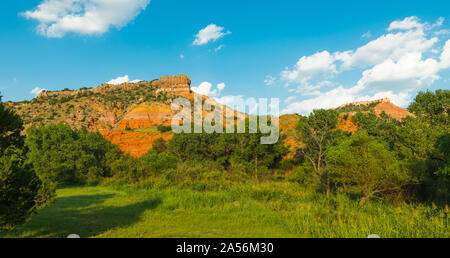 Formation à Palo Duro Canyon State Park, TX. Banque D'Images