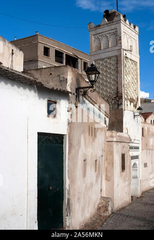 Le (Grand ?) plus ancienne mosquée de la Casbah d'Alger, Algérie ancienne, décembre 2007. Banque D'Images