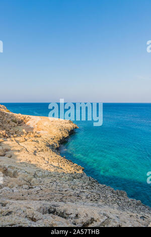 Une vue typique à Cape Greco à Chypre Banque D'Images