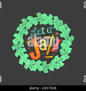 Affiche de vacances d'hiver fantaisie Illustration de Vecteur