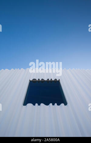 La conception des bâtiments d'usine par SANAA, Vitra Design Museum, Weil am Rhein, Baden-Wurttemberg, Allemagne Banque D'Images