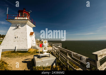 Phare du cap Enragé  Waterside, Nouveau-Brunswick, CA Banque D'Images