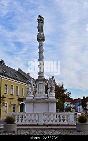 Maria Colonne dans Orth an der Donau, Autriche Banque D'Images