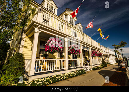 Des boutiques de la rue de l'eau - St Andrews, Nouveau-Brunswick, CA Banque D'Images