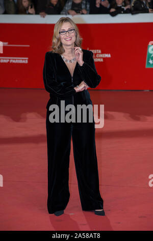 Ron Howard et Nicoletta Mantovani fréquentant le tapis rouge de Pavarotti à Rome Film Fest 2019 Banque D'Images