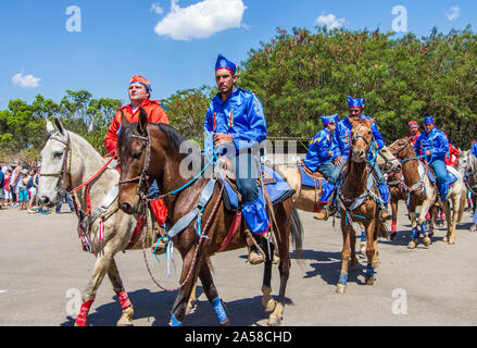 Revelando São Paulo (Festival da Cultura Tradicional Paulista) - Parque do Trote, Festival de la culture traditionnelle Paulista, Parc Trot, São Paulo, Brésil Banque D'Images