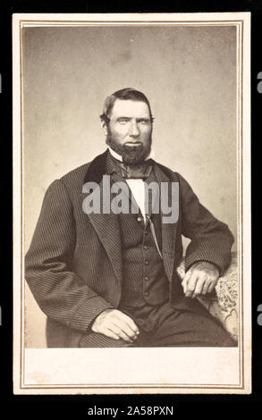 Homme barbu non identifié, en face légèrement à gauche] / J .G. Stacy, Dover, moi Banque D'Images