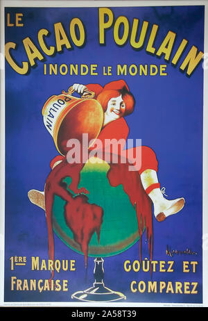 Old French food poster Banque D'Images