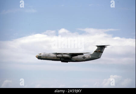 USAF United States Air Force C-141A Starlifter Lockheed Banque D'Images