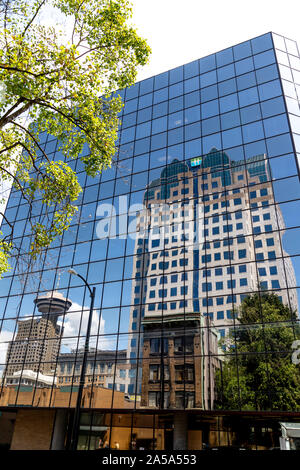 Ville de Vancouver , China town et Stanley Island Banque D'Images