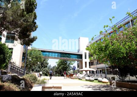 Bâtiment de la faculté dans le Technion - Israel Institute of Technology qui est considéré comme l'un des principaux établissements d'enseignement en Israël Banque D'Images