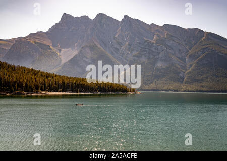 Le lac Two Jack rockies Banff Banque D'Images
