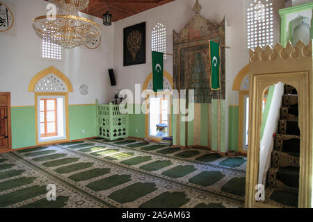 La Bosnie-Herzégovine, Mostar, Sarica Mosquée, intérieur, Banque D'Images