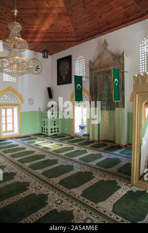 La Bosnie-Herzégovine, Mostar, Sarica Mosquée, intérieur, Banque D'Images