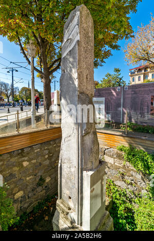 ISTANBUL Turquie LES VESTIGES DE L'MILLIONS 4ème colonne érigée siècle ap. Banque D'Images