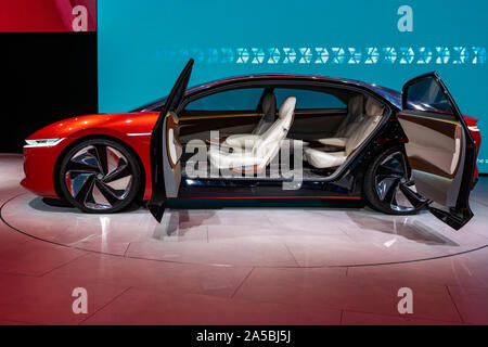 Allemagne, Francfort, 20 Septembre 2019 : nouvelle Volkswagen Allemagne, Francfort, 20 septembre 2019 VW : I.D. Vizzion, IAA Frankfurt 2019 Banque D'Images