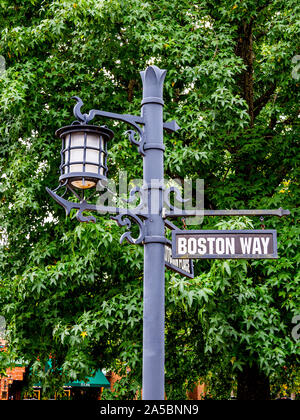 Biltmore Village de Asheville en Caroline du Nord, États-Unis Banque D'Images