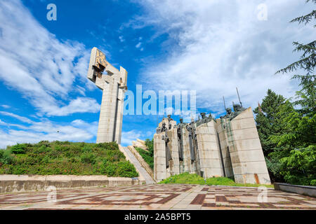 Les défenseurs de Stara Zagora Statue, également Monument Drapeau de Samara, Bulgarie, prises en mai 2019 Banque D'Images