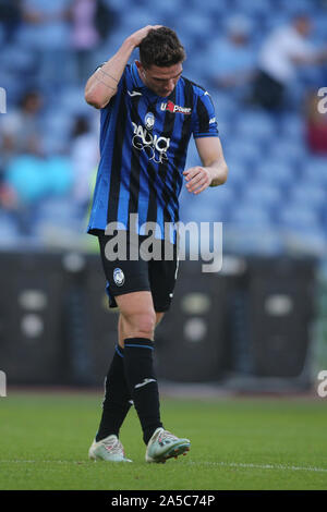 Rome, Italie. 19 Oct, 2019. Rome, Italie - 19 octobre 2019 : décevoir Atalanta player à la fin de la Serie A italienne match de foot entre SS Lazio et Atalanta, au Stade olympique à Rome le 19 octobre 2019. Agence Photo crédit : indépendante/Alamy Live News Banque D'Images