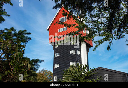 La maison dans les nuages Suffolk Aldeburgh Banque D'Images