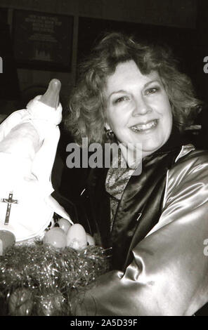 Portraits de célébrités du 1989 Broadway Cares/Equity Fights AIDS Brocante tenue à Shubert Alley. Comprend : Beth Fowler Où : New York, New York, United States Quand : 30 Sep 1989 Crédit : Joseph Marzullo/WENN.com Banque D'Images