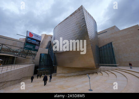 Musée Guggenheim de Bilbao, Espagne, Europe Banque D'Images