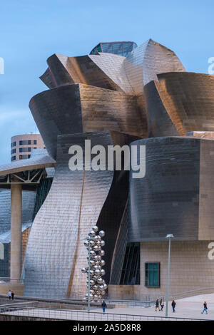 Musée Guggenheim de Bilbao, Espagne, Europe Banque D'Images