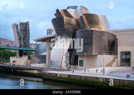 Musée Guggenheim de Bilbao, Espagne, Europe Banque D'Images
