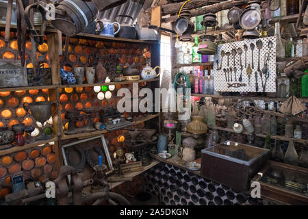 Le flacon Maison Musée de la mine - Lightning Ridge, New South Wales, Australie Banque D'Images