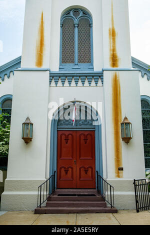 Saint John's Episcopal Church, 1 North Hanover Street, Carlisle, New York Banque D'Images