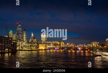 20 Fenchurch Street building (la) talkie-walkie, Londres, Royaume-Uni. Banque D'Images