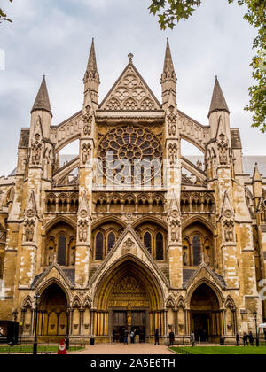 L'Abbaye de Westminster, Londres, Royaume-Uni. Banque D'Images