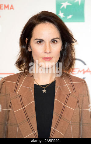 Michelle Dockery au Photocall du film 'Downton Abbey' à la 14e Festival International du Film de Rome / Festa del cinema di Roma 2019 à l'Auditorium Parco della Musica. Rome, 19.10.2019 | Le monde d'utilisation Banque D'Images