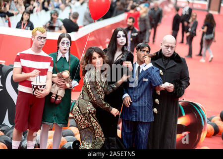 Tapis rouge au cours de la famille Addams Rome Film Fest 2019 Banque D'Images