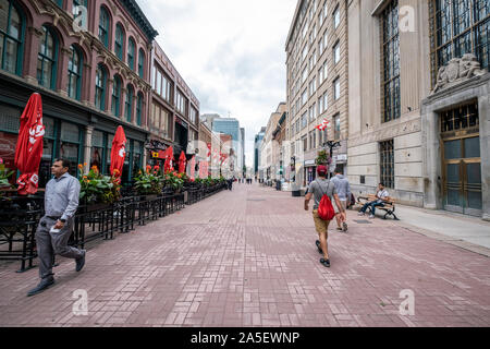 Rues de Otawwa, Canada Banque D'Images