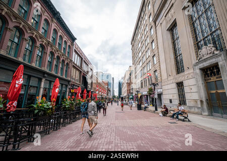 Rues de Otawwa, Canada Banque D'Images