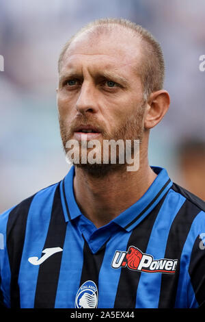 Rome, Italie. 19 Oct, 2019. Andrea Masiello de Atalanta BC au cours de la Serie une correspondance entre le Latium et l'Atalanta BC au Stadio Olimpico, Rome, Italie le 19 octobre 2019. Photo par Giuseppe maffia. Credit : UK Sports Photos Ltd/Alamy Live News Banque D'Images