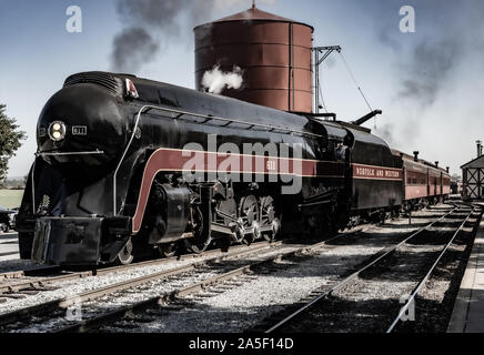 Norfolk and Western Locomotive 611 Banque D'Images