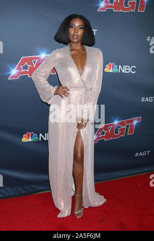 'America's Got Talent' saison finale 14 Tapis Rouge à la Dolby Theatre le 18 septembre 2019 à Los Angeles, CA comprend : Gabrielle Union Où : Los Angeles, California, United States Quand : 19 Sep 2019 Credit : Nicky Nelson/WENN.com Banque D'Images