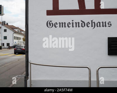 Gemeindehaus Fehraltdorf ZH Banque D'Images