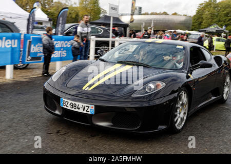 La France, de Linas-Montlhéry. 19 Oct, 2019. Rencontre italienne 2019, l'Autodrome de Linas-Montlhéry le circuit mythique de Linas-Montlhéry, en France. Banque D'Images