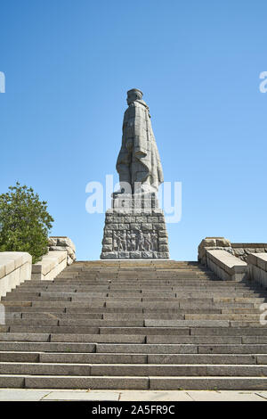 PLOVDIV, BULGARIE - Juillet 02, 2019 : Monument d'un soldat soviétique-libérateur (Aliocha) sur Bunarjik Hill. Plovdiv est la deuxième plus grande ville de Bulgarie. Banque D'Images