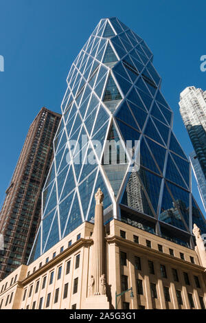 Hearst Tower, 300, 57e Rue Ouest, NYC Banque D'Images