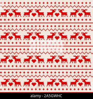 Motif cerf transparente Illustration de Vecteur