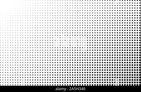 Vecteur gradient de demi-ton arrière-plan. Points carrés Illustration de Vecteur