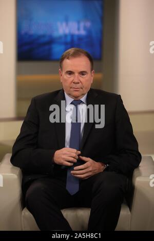 Berlin, Deutschland. 20 Oct, 2019. Ben Hodges (Lieutenant Général, ancien commandant de l'armée américaine en Europe) sur l'ARD talk show ANNE VA le 20 octobre 1919 à Berlin Thème de l'émission : Erdogan marche triomphale 'A' est l'Europe reste impuissant ? Utilisation dans le monde entier | Credit : dpa/Alamy Live News Banque D'Images