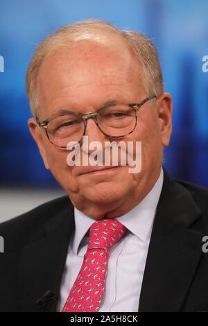 Berlin, Deutschland. 20 Oct, 2019. Dr. Wolfgang Ischinger (Président de la Conférence de Munich sur la sécurité) sur l'ARD talk show sur ANNE VA à Berlin 20.10.2019 sujet de l'émission : Erdogan marche triomphale 'A' est l'Europe continue d'assister impuissants ? Utilisation dans le monde entier | Credit : dpa/Alamy Live News Banque D'Images